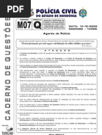 Prova Da Policia Civil de Rondonia