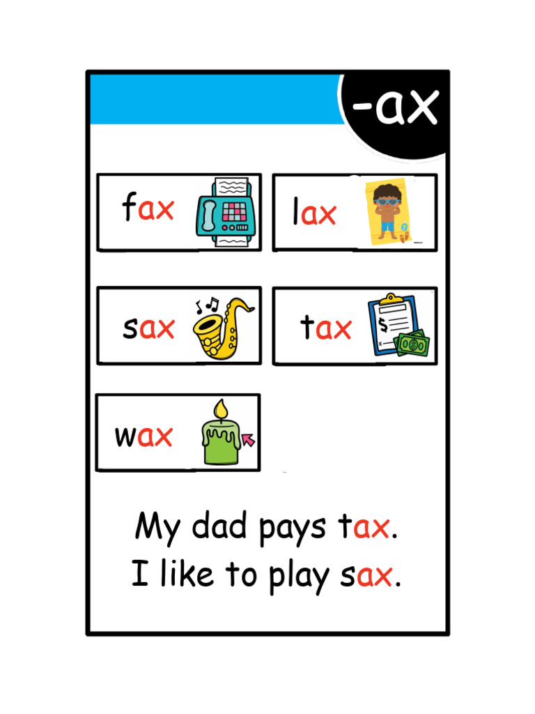 Short Rhyming Words and Sentences | PDF