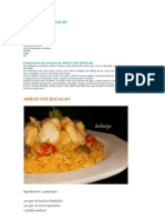 Arroz Con Bacalao