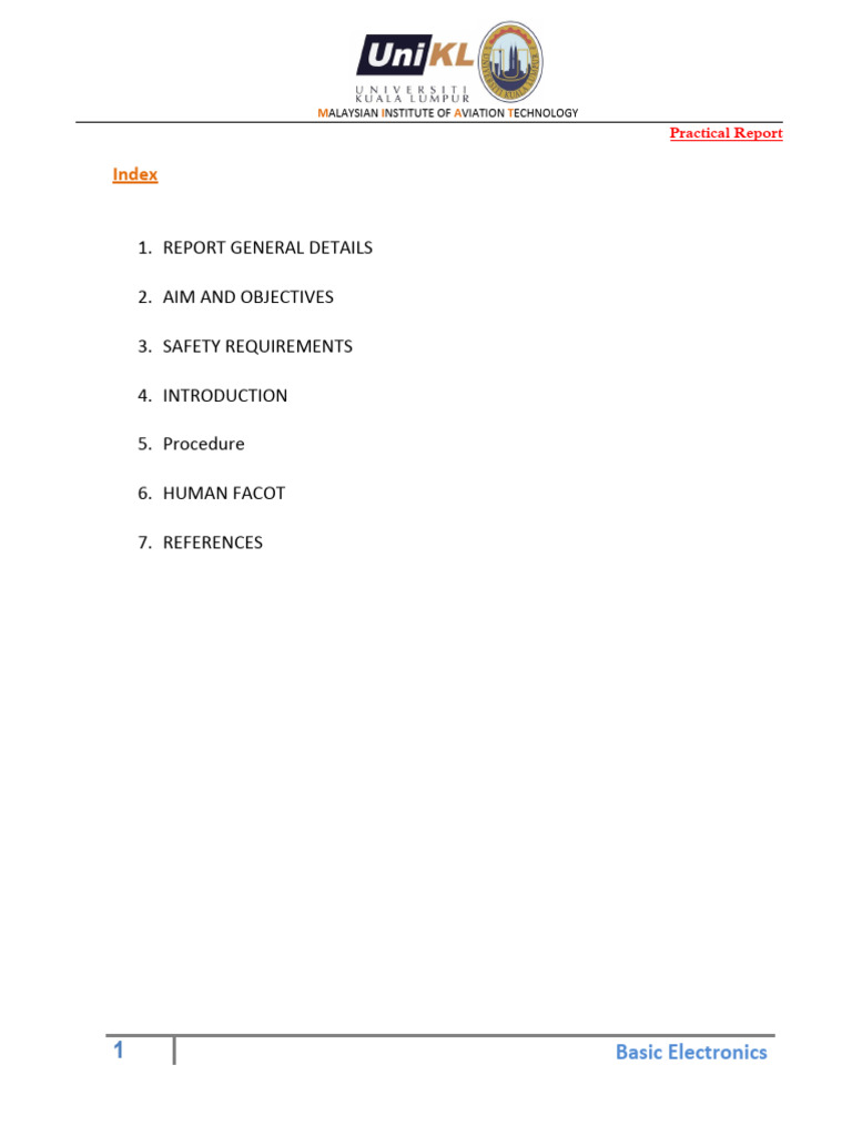 Basic Electronics Practical Report | PDF | Diode | P–N Junction