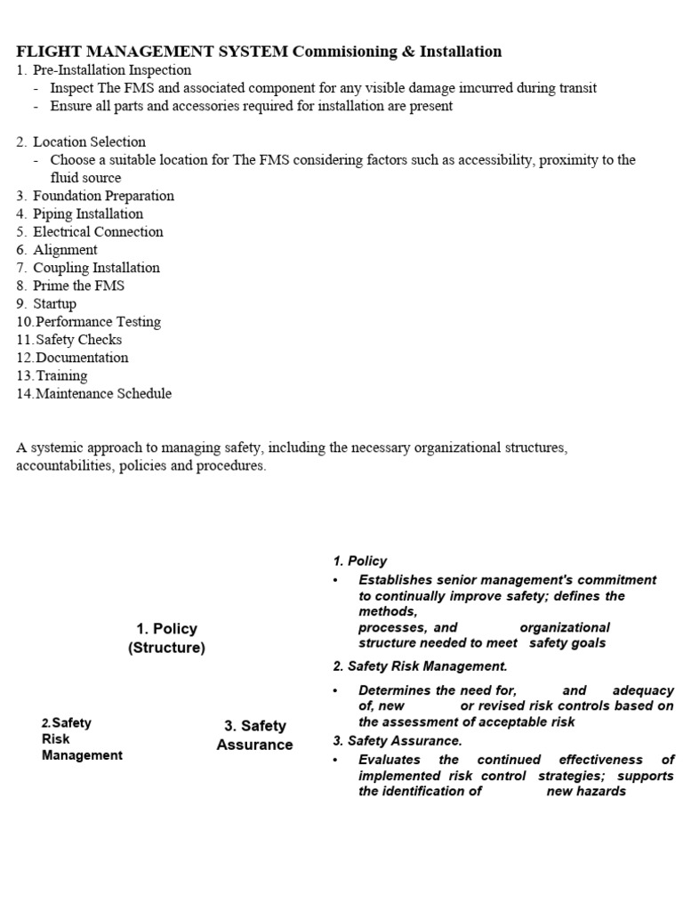Flight Management System Commisioning Pdf