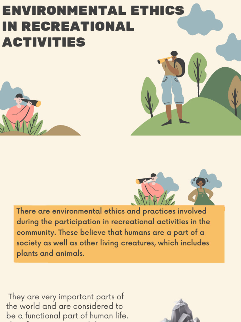 Q4 L2 in PE Environmental Ethics | PDF | Camping | Natural Environment