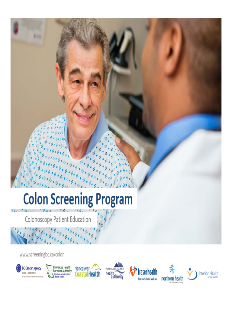 Colon Screening Program Patient Education Download Free PDF