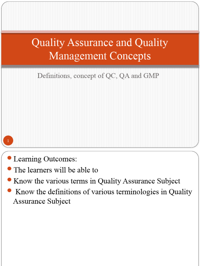 1 Quality Assurance 6th Sem PCI | PDF | Quality Assurance ...