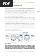 Download The Future of Color for Electronic Paper by NanoMarkets SN7495928 doc pdf