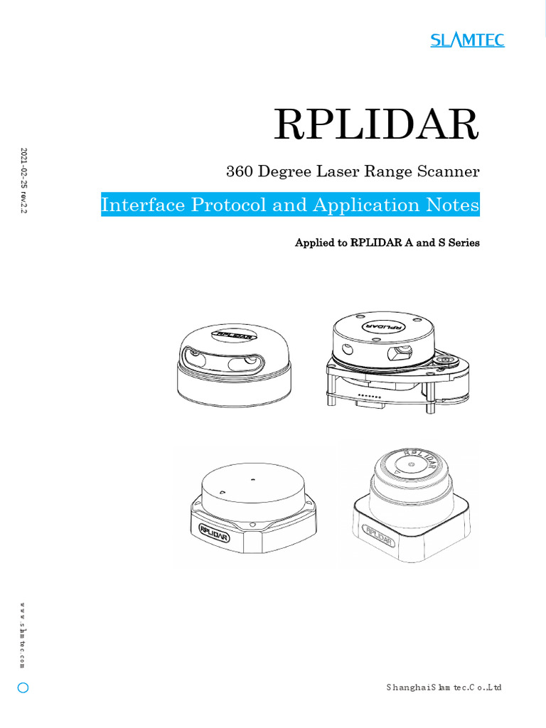 LR001 SLAMTEC Rplidar Protocol v2.4 en | PDF | Network Packet | Angle