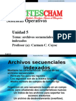 Archivos Indexados