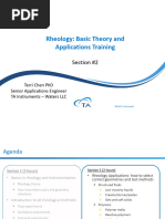 TA Instruments Rheology Manuals Guide | PDF | Rheology | Materials Science