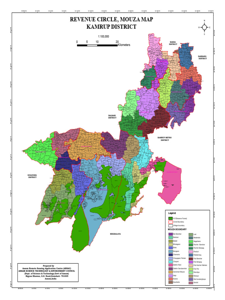 Kamrup District Mouza Map PDF | PDF