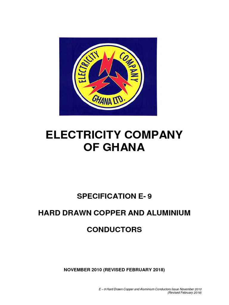 E09 Hard Drawn Copper and Aluminium Conductors - Final | PDF ...