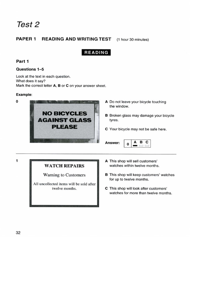 Pet Test 2 | PDF