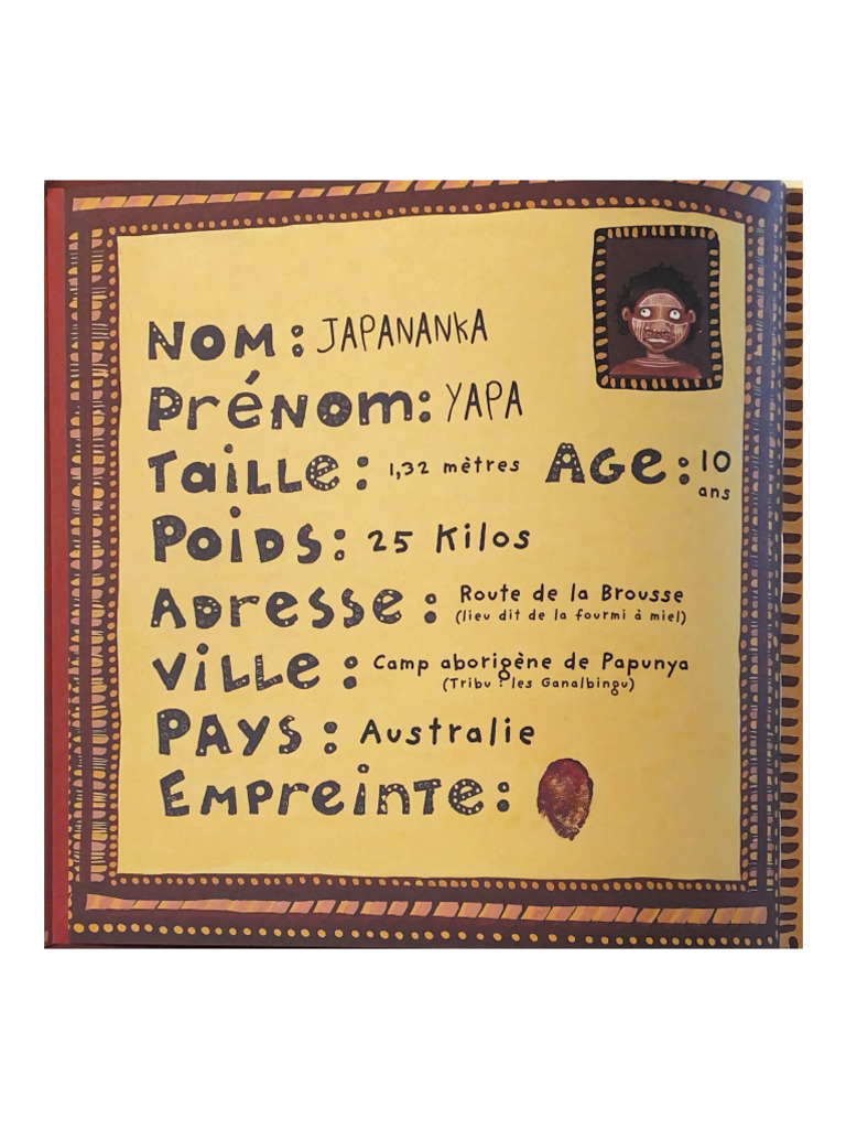 Yapa Le Petit Aborigène D'australie | PDF