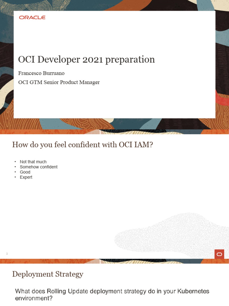 OCI Developer Exam Prep Guide | PDF | Business | Art
