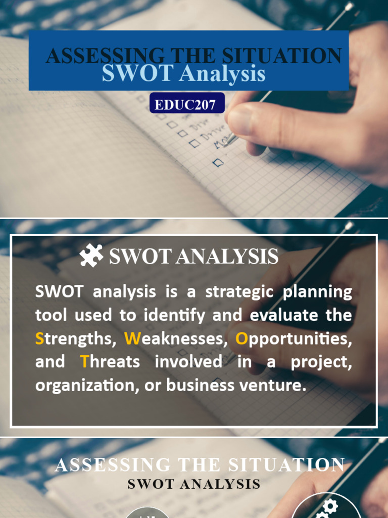 SWOT Analysis for Strategic Planning | PDF | Business