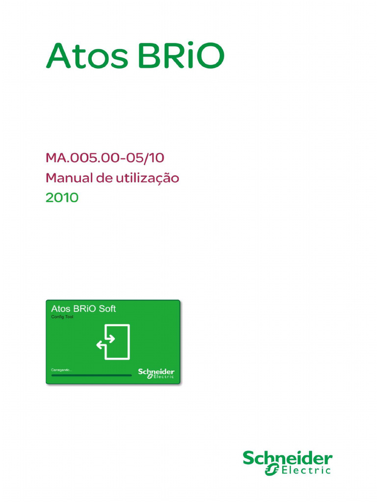 Manual de Utilização do Atos BRiO Soft | PDF | Controlador lógico ...