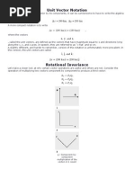 Unit Vector Notation