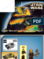 LEGO Bounty Hunter Pursuit Instruction Manual 7133