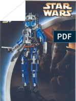 LEGO Jango Fett Technic Instruction Manual 8011