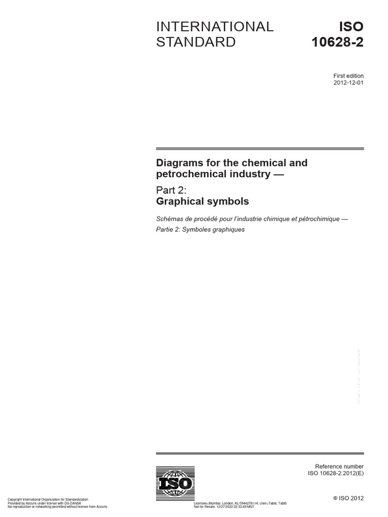 ISO 10628-2: Graphical Symbols Guide | PDF | International Organization ...