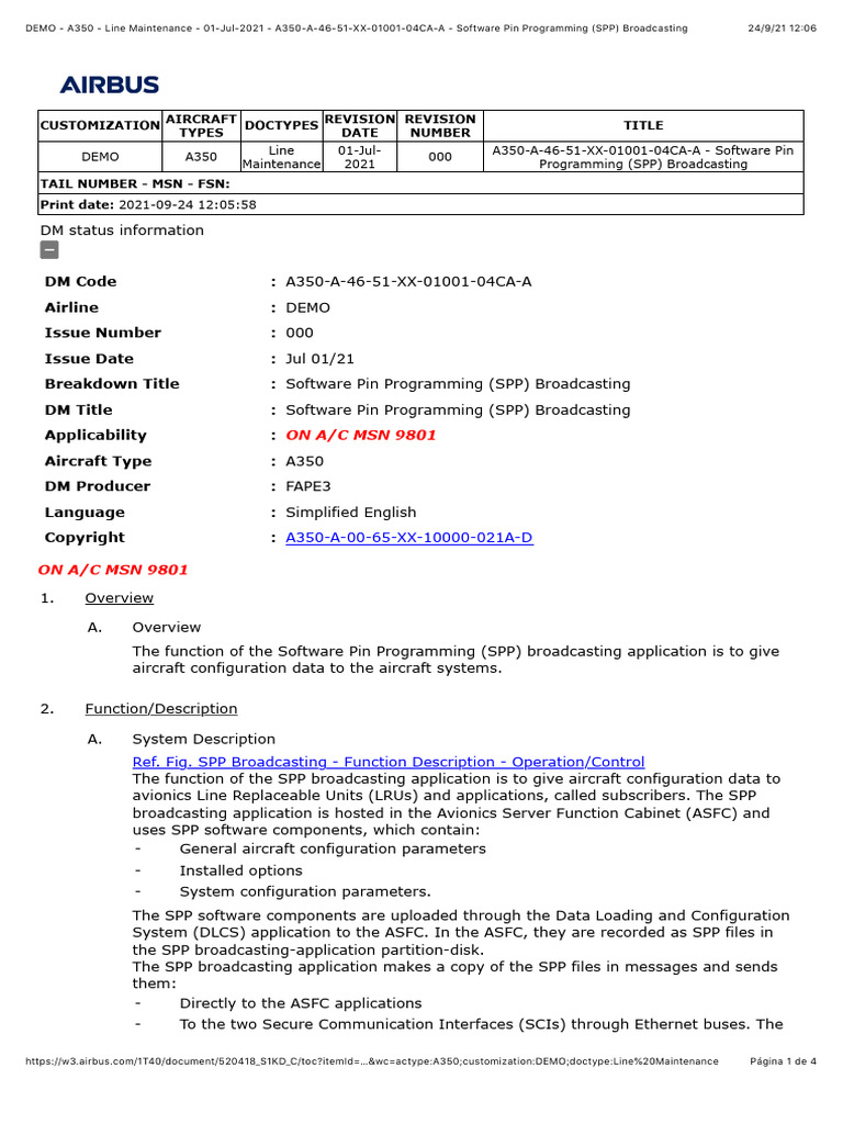 Software Pin Programming (SPP) Broadcasting | Download Free PDF ...