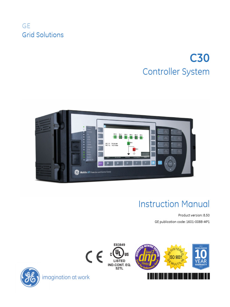 Controller System: Grid Solutions | PDF | Power Supply | Transformer