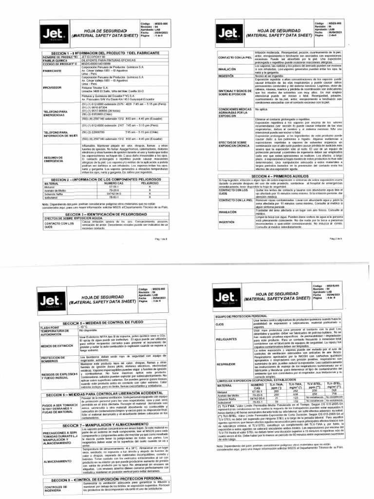 Jet Ecopoxy 90 | PDF