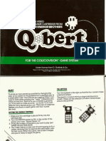Colecovision Qbert Manual