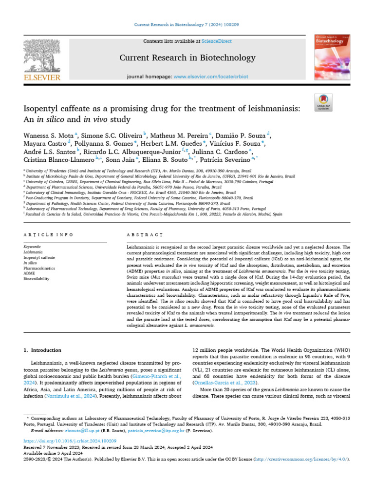 Current research in biotechnology sciencedirect pdf