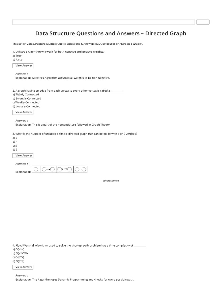 Directed Graph | PDF