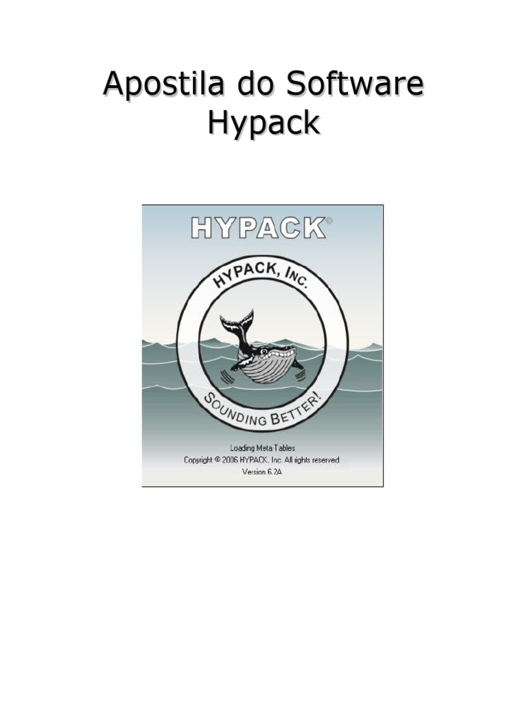 Tutorial do Software HYPACK 2025 | PDF | Diretório (informática) | Maré