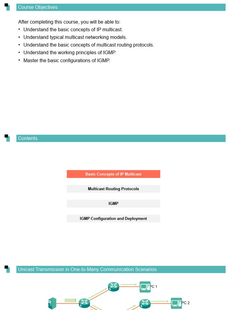 23 Multicast+Basics+-+IGMP+Principles | PDF | Multicast | Ip Address