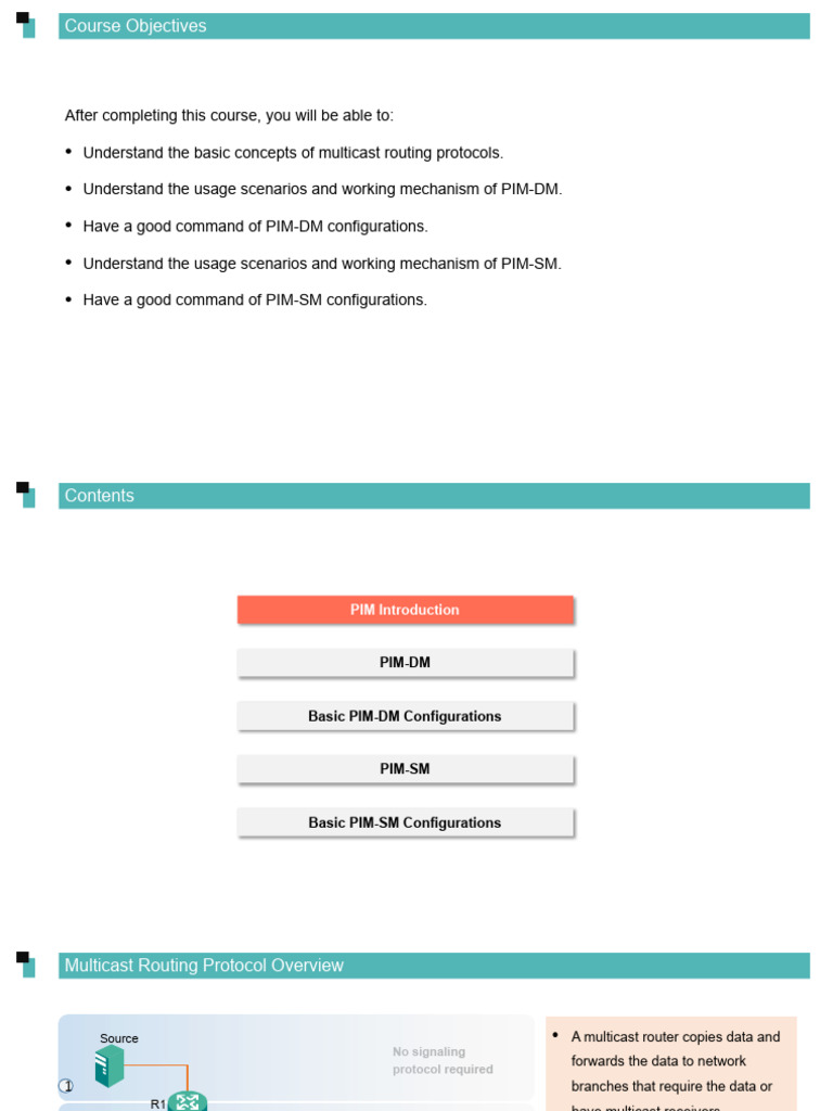 24 Multicast+Basics+-+PIM+Principles | PDF | Network Layer Protocols ...