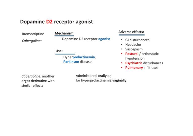 Bromocriptine | PDF