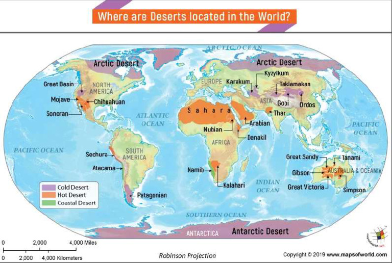 Deserts of The World | PDF