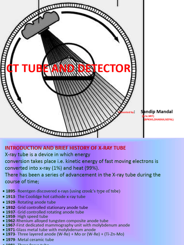 Evolution of X-Ray Tubes in CT | PDF | Vacuum Tube | X Ray