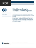 Likewise Whitepaper HIPAA Compliance