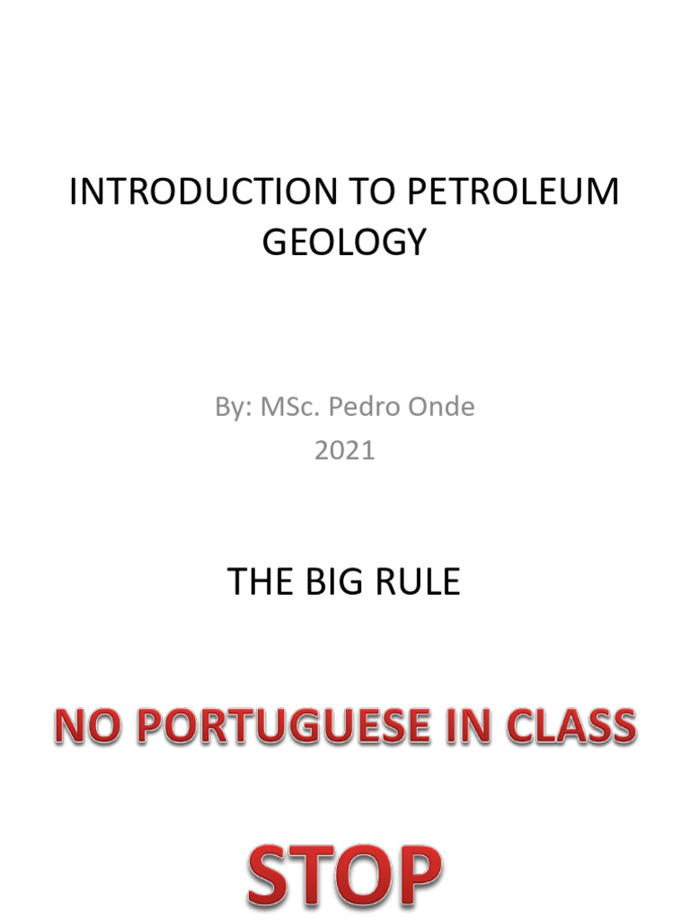 Introduction To Petroleum Geology | PDF | Sedimentary Rock | Petroleum ...