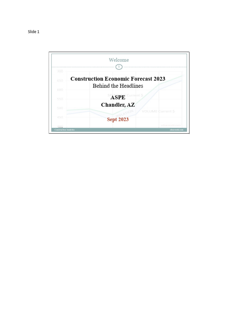 EdZ 2023 Q3 FULL Economic Fo | PDF | Inflation | Analytics