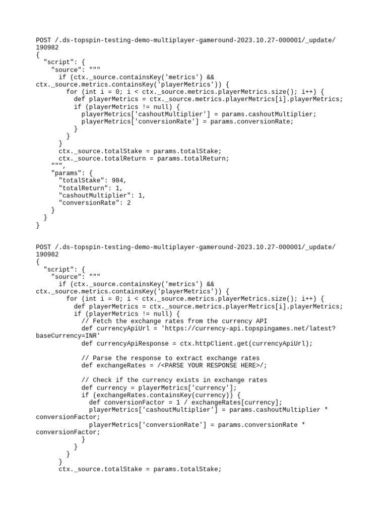 Elasticsearch Script | PDF | Computer Programming | Software Engineering