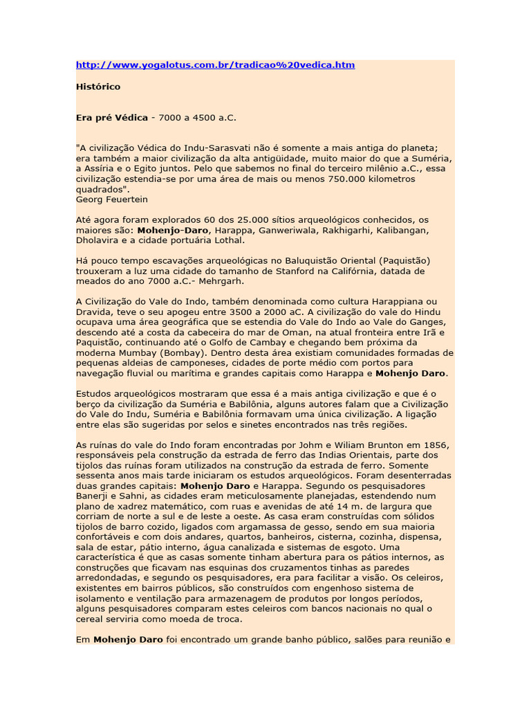 A Tradição Védica, História | PDF | Vedas | Tantra, image size:768x1024