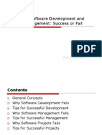 Secrets of Software Development and Project Management