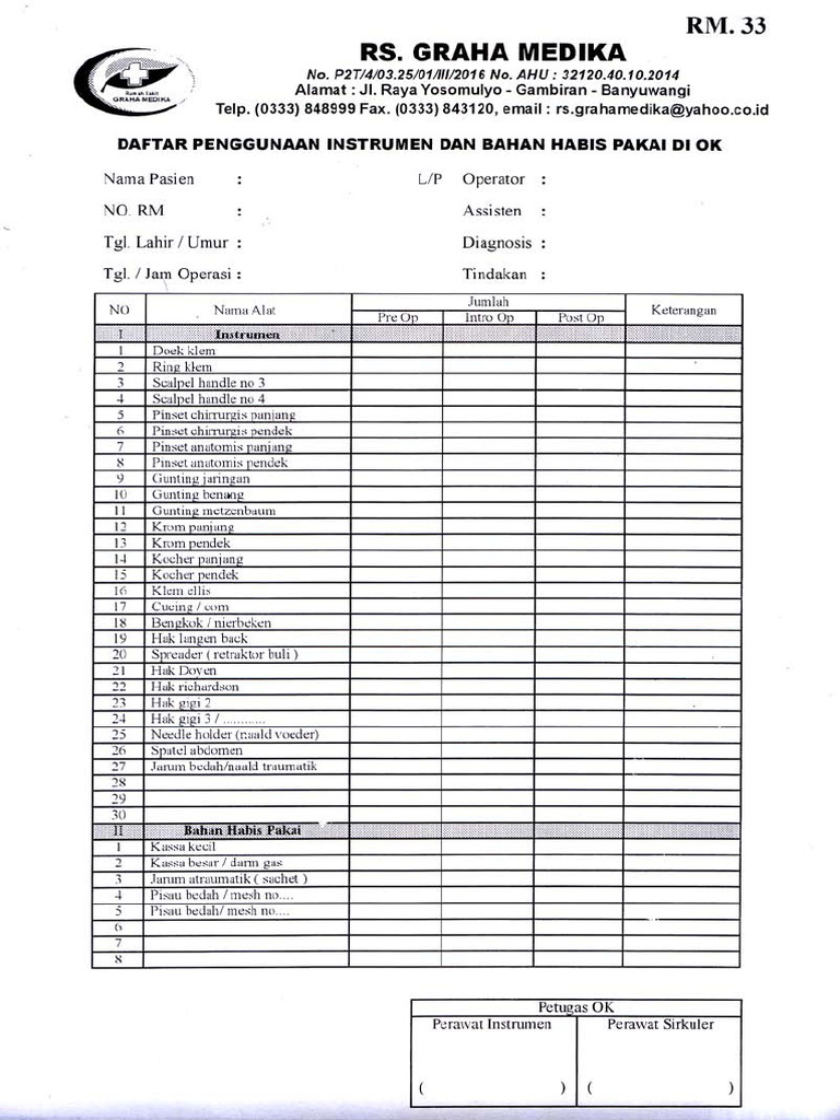 Form Instrument | PDF