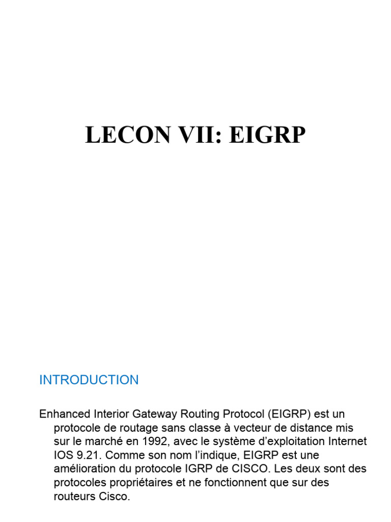 mise-en-place-du-protocole-eigrp-pdf-adresse-ip-routage