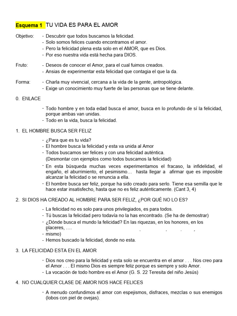 Amor y felicidad en la vida con Dios | PDF | Amor | Felicidad