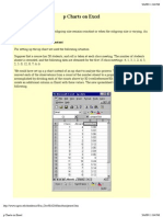 P Charts in Excel