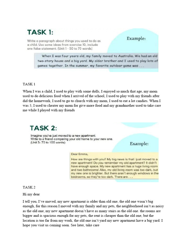 Task 1 To 4 | PDF
