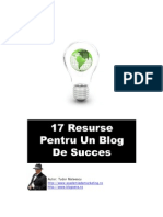 17 Resurse Pentru Un Blog de Succes