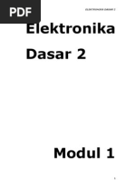 Download MODUL 1 dan 2 Elektronik Dasar by i putu brama arya diputra oi SN74984482 doc pdf