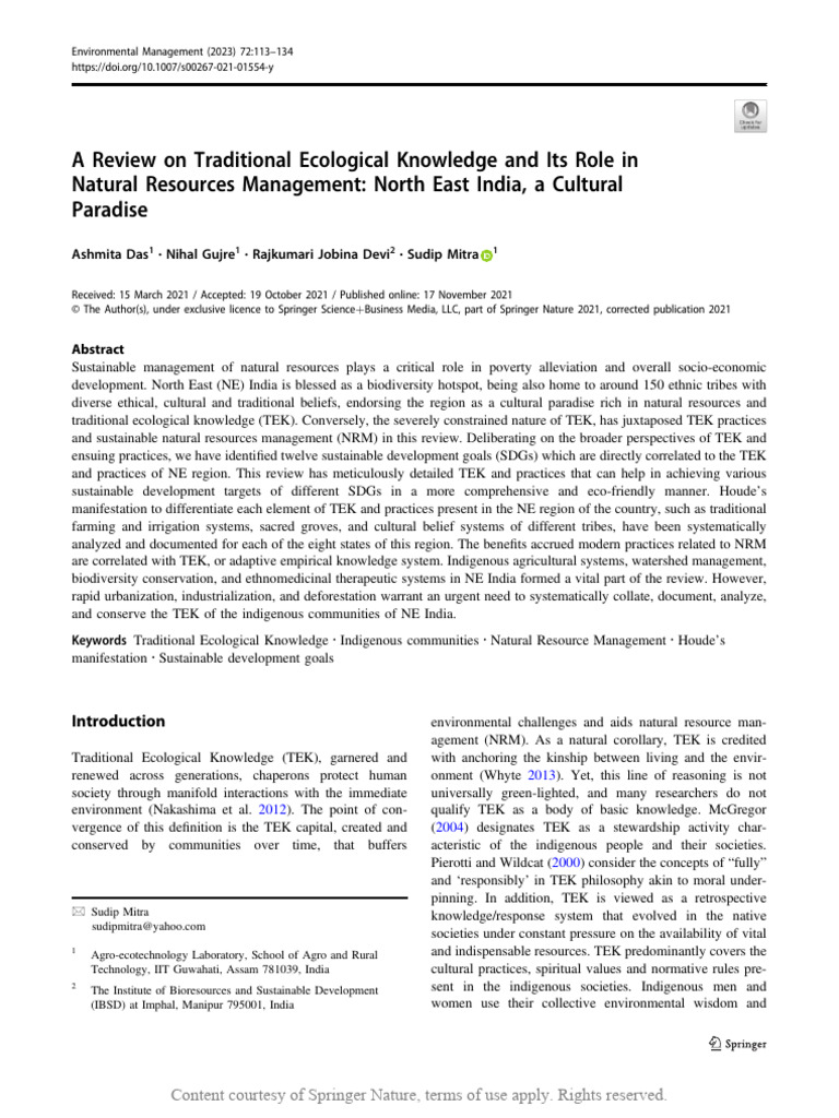 a-review-on-traditional-ecological-knowledge-and-its-role