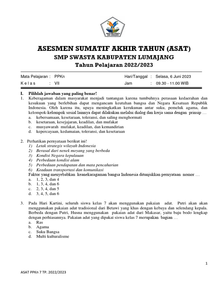 Tantangan Keberagaman di Indonesia | PDF